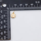 18K Gold PVD Saint benedict san benito charm - Tarnish Resistant