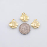 18K Gold PVD Nimo Fish charm Charm s Charms - Tarnish Resistant