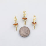18K Gold PVD Ballerina dancer charm Charm s Charms - Tarnish Resistant