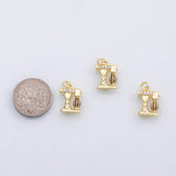 18K Gold PVD Kitchen Mixer charm - Tarnish Resistant
