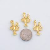 18K Gold PVD Lobster charm - Tarnish Resistant