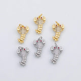 18K Gold pvd Lobster charm - Tarnish Resistant