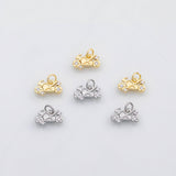 18K Gold PVD Motorcycle bike charm - Tarnish Resistant