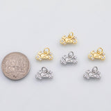 18K Gold PVD Motorcycle bike charm - Tarnish Resistant