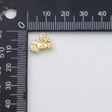18K Gold PVD Motorcycle bike charm - Tarnish Resistant