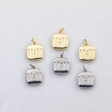 18K Gold PVD Angel Number 1111 11:11 charm - Tarnish Resistant
