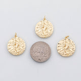 18K Gold PVD Angel charm - Tarnish Resistant