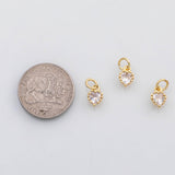 18K Gold PVD Dainty Heart charm #1 - Tarnish Resistant