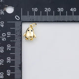 18K Gold PVD Penguin Charm Charm s Charms - Tarnish Resistant