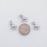 18K Gold PVD Horse Charm Charm s Charms - Tarnish Resistant