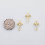 Gold PVD Cross Connector Tarnish Resistant