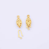 10pcs Solid Brass Box Clasps - Wholesale