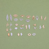 Beach Vibes Summer Vibes Collection Permanent Jewelry Connector- Intricate Detail - 14kt gold filled or Sterling Silver - Made in the USA