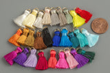 SILK TINY TASSLE Tassels High Quality Extra Thick 4 pcs