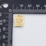 18K Gold PVD Moon Stars charm - Tarnish Resistant