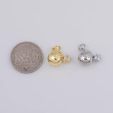 18k PVD Gold Plated Bomb Charms Cartoon Bomb Tarnish Resistant