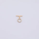 Toggle Clasps 9mm Gold PVD Plated Tarnish Resistant