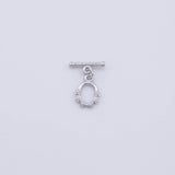 Toggle Clasps 11x17mm Gold PVD Plated Tarnish Resistant