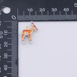 Gold PVD Plated Gold Deer Charm tarnish resistant