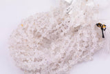 Natural Quartz Clear Quartz Beads Crystal Freeform Raw Nugget Quartz Beads 15.5" Strand Smooth - Looks like Herkimer Diamonds about 6x15mm
