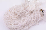 Natural Quartz Clear Quartz Beads Crystal Freeform Raw Nugget Quartz Beads 15.5" Strand Smooth - Looks like Herkimer Diamonds about 6x15mm