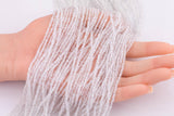 Natural Clear Quartz Beads Diamond Cut Cube Shaped 2mm Beads 15.5" Strands Diamond Cut