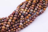 Sunset Mookaite Beads 6mm 8mm 10mm Smooth Round 15.5" Loose Beads Natural Untreated