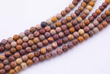 Sunset Mookaite Beads 6mm 8mm 10mm Smooth Round 15.5" Loose Beads Natural Untreated
