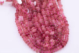 Natural Strawberry Quartz Freeform Nugget Beads about 10mm Heishi Roundel Smooth Round 15.5" Loose Beads Natural Untreated