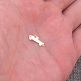 Pickup Truck Connector - 14Kt Gold Filled or Sterling Silver - Bracelet or Necklace Permanent Jewelry Supply