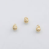 18K Gold PVD Volleyball Sports charm - Tarnish Resistant