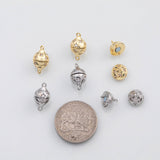 18K Gold PVD Magnet clasp magnetic clasp closure - Tarnish Resistant