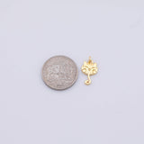 Dainty smiling cat charm 9x15mm kitten kitty gold pvd Plated silver for earrings bracelets necklaces charm minimalist charms cz pave