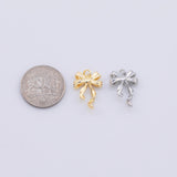 Ribbon 13x19mm Gold PVD Plated Tarnish Resistant