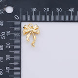 Ribbon 13x19mm Gold PVD Plated Tarnish Resistant