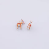 Gold PVD Plated Gold Deer Charm tarnish resistant