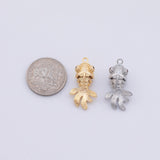 Gold PVD Plated Gold Fish tarnish resistant