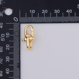 Gold PVD Plated Carabiner Lobster Clasp tarnish resistant