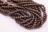 3mm 4mm 6mm 8mm 10mm Chocolate Bronze Hematite Beads Brown Hematite Loose Beads 15.5" Strands