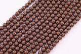 8mm 10mm Chocolate Hematite Beads Faceted Brown Hematite Loose Beads 15.5" Strands