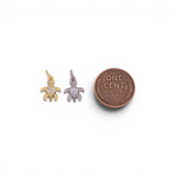 Sea Turtle charm 18K Gold PVD Plated Silver Tarnish Resistant
