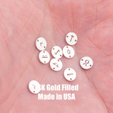 Rune Connectors Germanic Viking Rune Words Runes Alphabet - 14kt gold filled or Sterling Silver - Made in the USA
