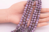 8mm Purple Jasper Beads Semi-matte Smooth Round Loose Beads 15.5" Strands