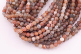 8mm Fire Agate Druzy Beads Carnelian Color Druzy Agate Beads Smooth Round Loose Beads 15.5" Strands
