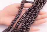 Freeform Nugget Chocolate Hematite Beads about 12mm Loose Beads 15.5" Strands