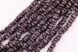 Freeform Nugget Chocolate Hematite Beads about 12mm Loose Beads 15.5" Strands