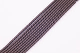 4mm Brown Chocolate Hematite Beads Square Faceted Spacer Beads Brown Hematite Loose Beads 15.5" Strands