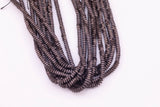 4mm Brown Chocolate Hematite Beads Square Faceted Spacer Beads Brown Hematite Loose Beads 15.5" Strands