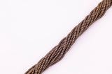 3mm Cube Bronze Hematite Spacer Beads Brown Hematite Loose Beads 15.5" Strands