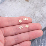 First Responders Nurse Medical Ambulance Fire Department Firefighter EMS Police 14K Gold Filled or Sterling Connectors for Permanent Jewelry